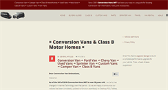 Desktop Screenshot of conversion-vans.net